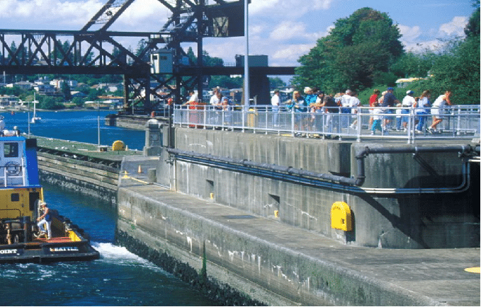 Hiram M. Chittenden Locks seattle