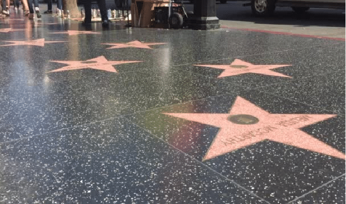 Hollywood Walk of Fame los angeles