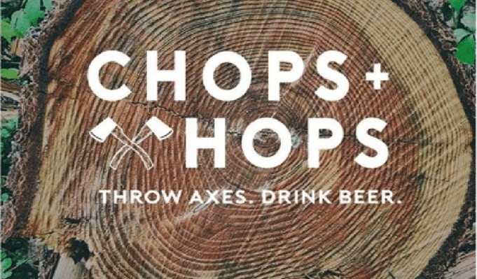Chops + Hops Axe Throwing Lodge fort lauderdale