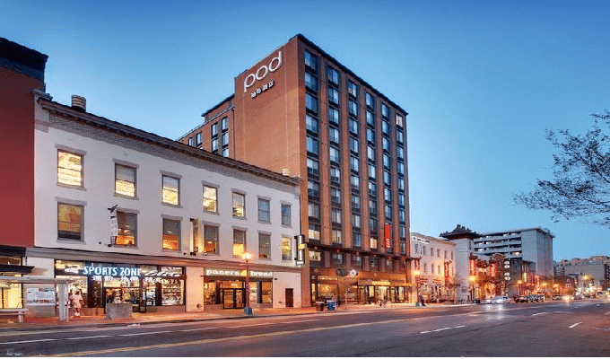 Pod DC Hotels Near The Verizon Center