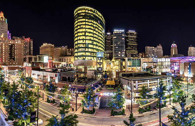 Kansas City Power and Lights District Hotels